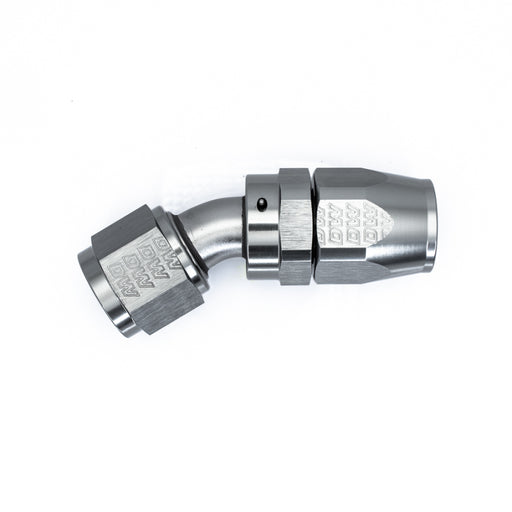 DeatschWerks 10AN Female Swivel 30-Degree Hose End CPE - Anodized Titanium DeatschWerks Fittings