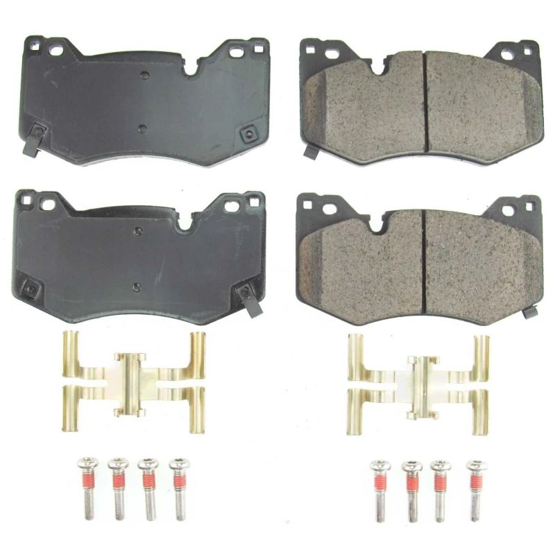 Power Stop 2020 Chevrolet Corvette Front Z17 Evolution Ceramic Brake Pads w/Hardware PowerStop Brake Pads - OE