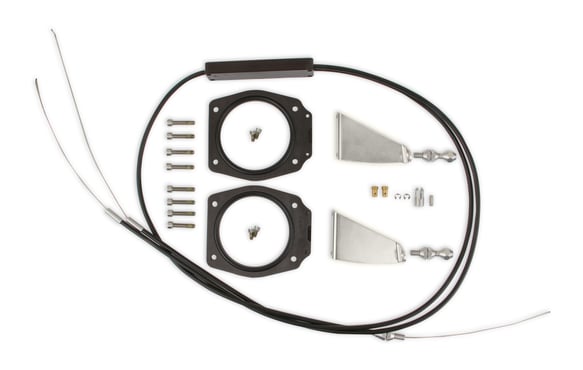 Sniper EFI Throttle Linkage Kit - Dual Plenum Intake - GM LS Engines 860028 HOLLEY EFI Autoparts