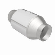 MagnaFlow Premium High Flow Metallic Converter 4in OD - 2.5in In / 2.5in Out Magnaflow Catalytic Converter Universal