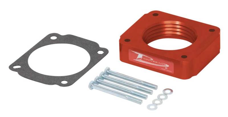 Airaid 05-10 Mustang 4.0L V6 PowerAid TB Spacer Airaid Throttle Body Spacers