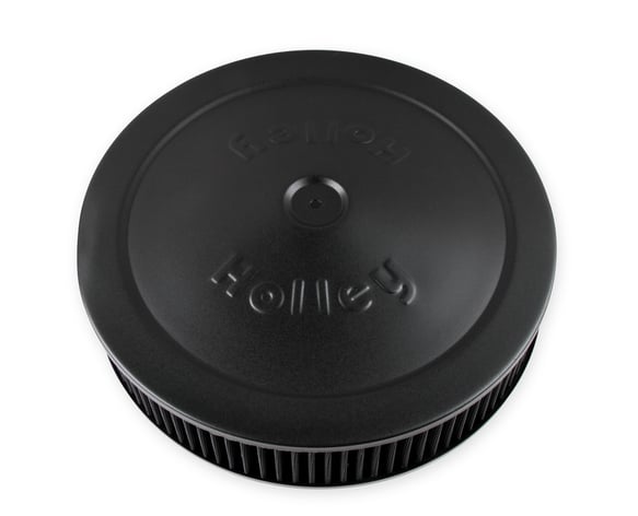 Holley Air Cleaner 14" Black 120-102B HOLLEY Autoparts
