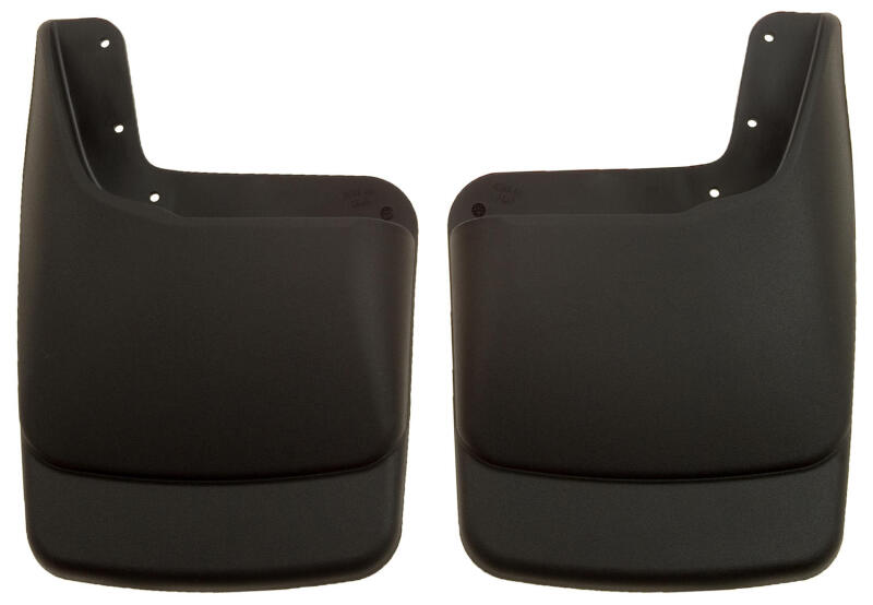 Husky Liners 99-09 Ford SuperDuty Regular/Super/Crew Cab Custom-Molded Rear Mud Guards (w/Flares) Husky Liners Mud Flaps