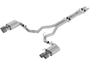 Borla 2018 Ford Mustang GT 5.0L AT/MT 3in Atak Catback Exhaust w/ Valves (Carbon Fiber Tip) Borla Catback