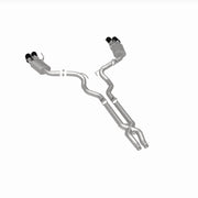 MagnaFlow Cat-Back 2016 Ford Mustang Shelby GT350/GT350R 5.2L V8 Carbon Fiber Tips Magnaflow Catback