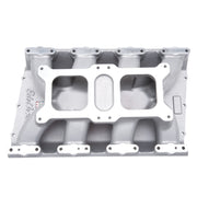 Edelbrock Intake Manifold Chrysler Gen II 426-572 Hemi Dual Quad Single Plane for Carburetors Edelbrock Intake Manifolds