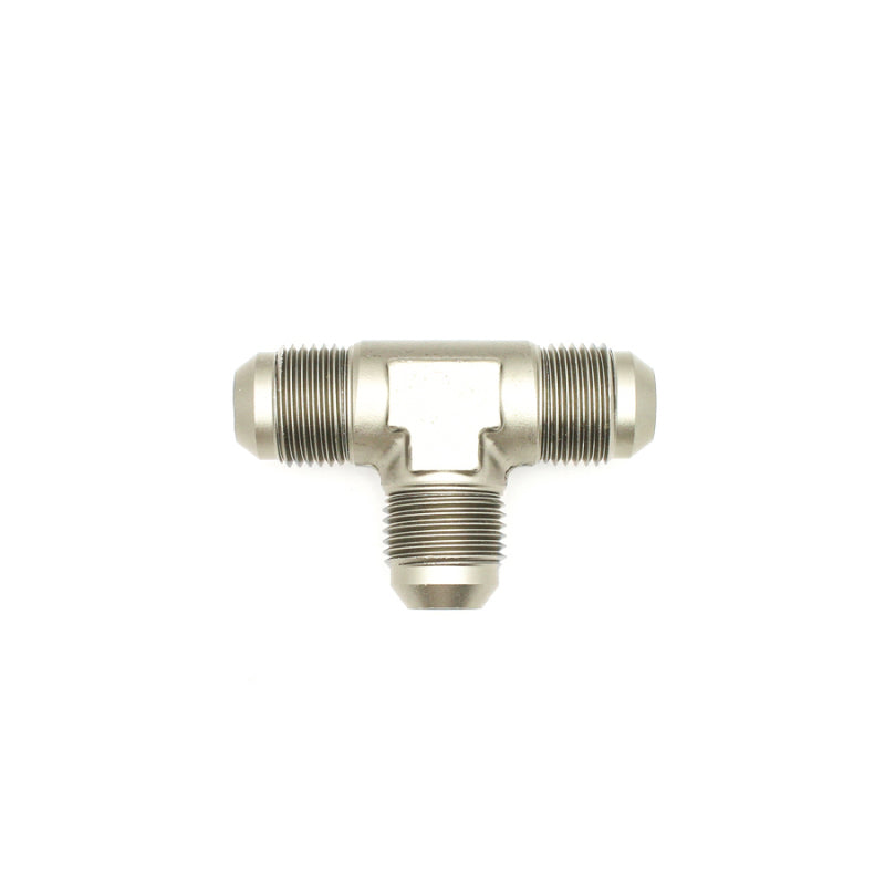 DeatschWerks 8AN Male Flare + 8AN Male Flare To 8AN Male Flare Tee Fitting DeatschWerks Fittings