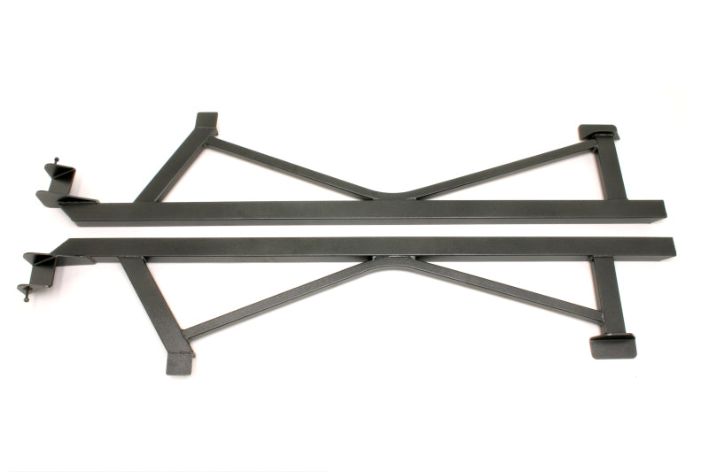 BMR 05-14 S197 Mustang Weld-On Boxed Subframe Connectors - Black Hammertone BMR Suspension Chassis Bracing