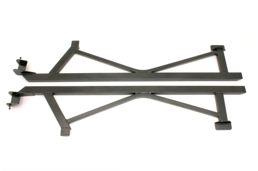 BMR 05-14 S197 Mustang Weld-On Boxed Subframe Connectors - Black Hammertone BMR Suspension Chassis Bracing