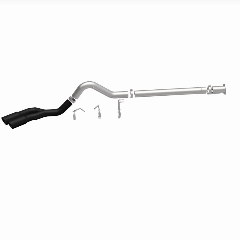 MagnaFlow 08-18 Ford F-250/F-350/F-450 4.6L/6.7 DPF-Back Black 4in Dual Single Rear Exit Magnaflow DPF Back