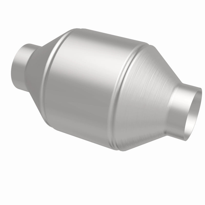 MagnaFlow Conv Univ 2.25in Inlet/Outlet Center/Center Round 3in Body L x 5in W x 8.75in Overall L