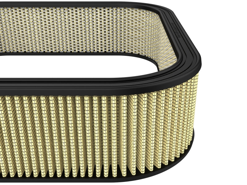 aFe Magnum FLOW Custom Air Filter 20.6 IN L x 20.6 IN W x 5.22 IN H w/ Expanded Metal aFe Air Filters - Universal Fit