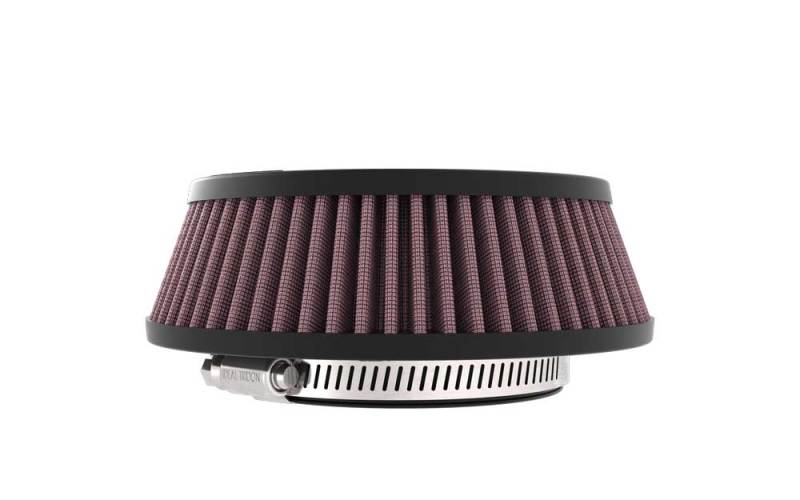 K&N Universal Rubber Filter 0.75in FLG 4.0625in OD 2.1875in Height K&N Engineering Air Filters - Universal Fit