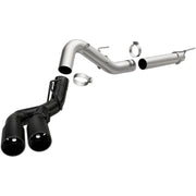 MagnaFlow CatBack 2018 Ford F-150 V6-3.0L Dual Exit Black Stainless Exhaust - MF Series Magnaflow Catback