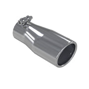 MBRP Universal Tip 3in O.D. Oval 2 inlet 10 length MBRP Steel Tubing