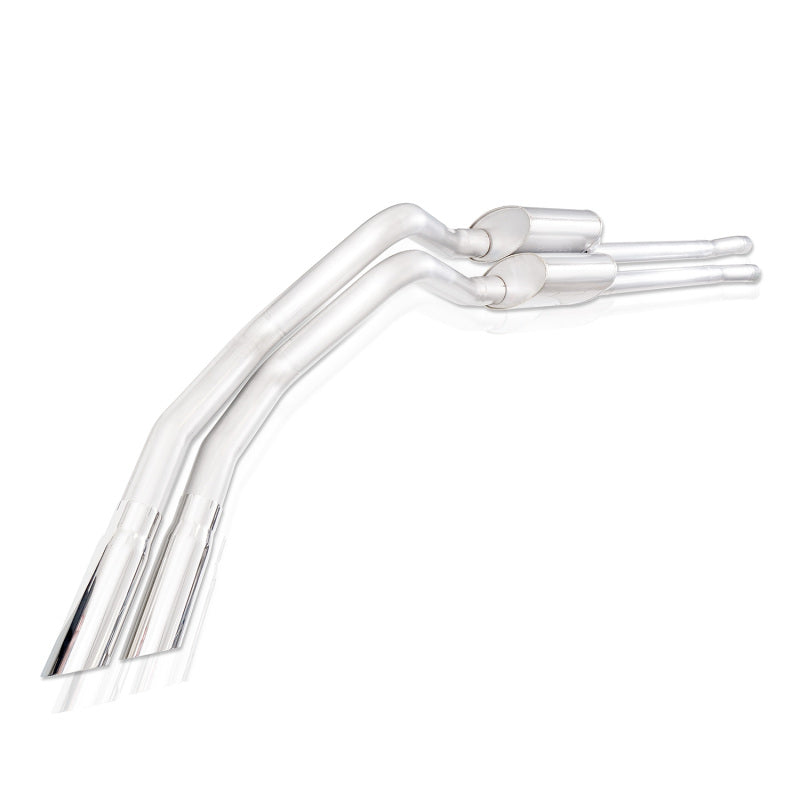 Stainless Works 15-25 Ford F150 5.0L Legend Aftermark Connection Dual 3.5in Side Exit Polished Tips Stainless Works Catback