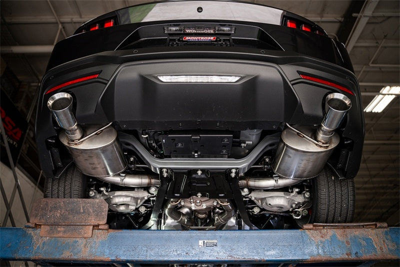 Corsa 24-25 Ford Mustang GT Xtreme 3in Cat-Back Dual Rear Exhaust w/4.5in Straight-Cut Polish Tips CORSA Performance Catback