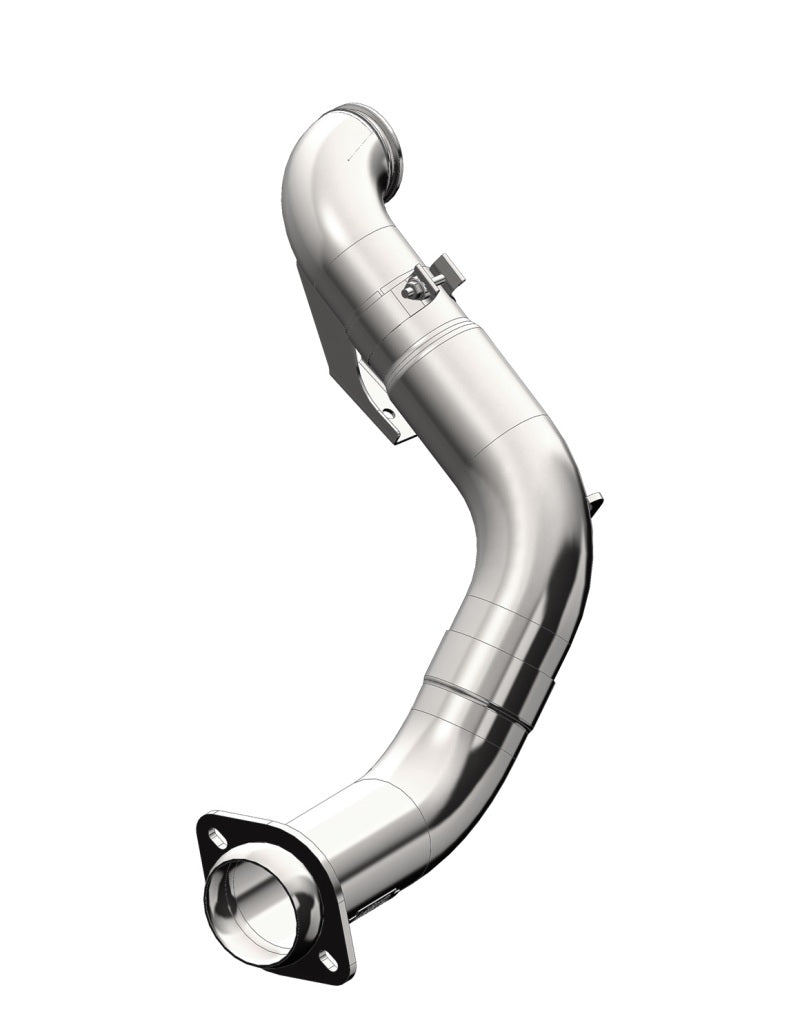 MBRP 2015 Ford 6.7L Powerstroke (Cab & Chassis Only) 4in Turbo Down-Pipe T409 Aluminized MBRP Downpipes