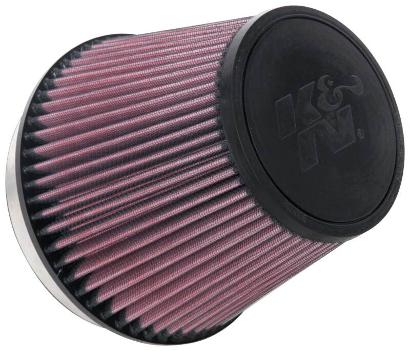 K&N Universal Clamp-On Air Filter 6in FLG / 7-1/2in B / 5in T / 6in H K&N Engineering Air Filters - Universal Fit