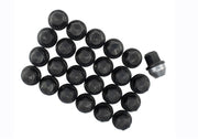 Ford Racing M14 x 1.5 Black Lug Nut - Set of 24 Ford Racing Lug Nuts