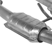 BBK 79-93 Mustang 5.0 Short Mid H Pipe With Catalytic Converters 2-1/2 For BBK Long Tube Headers BBK H Pipes