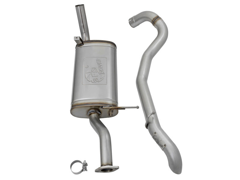 aFe MACHForce XP 3in SS Cat-Back Hi Tuck Exhaust 97-16 Nissan Patrol (Y61) I6-4.8L aFe Catback