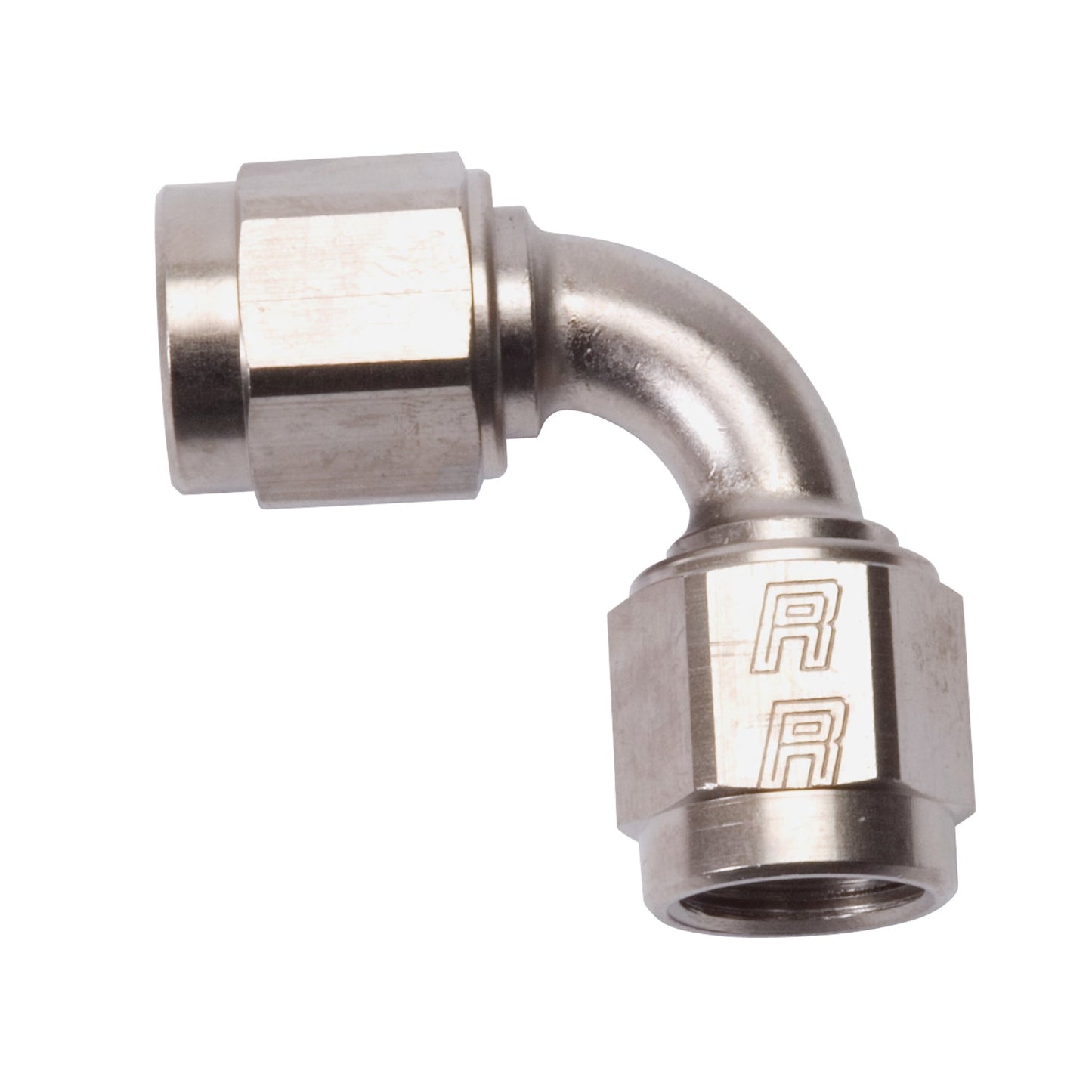 8AN 90 Degree Swivel Coupler Adapter Fitting With Endura Finish RUSSELL Autoparts