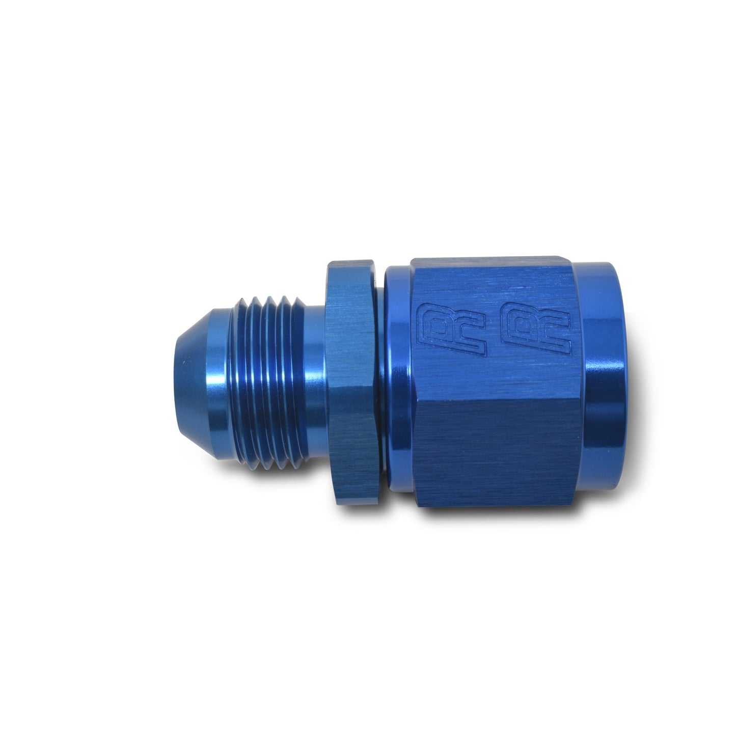 8AN Female To 4AN Male B-Nut Flare Reducer Adapter Fitting With Blue Finish RUSSELL Autoparts