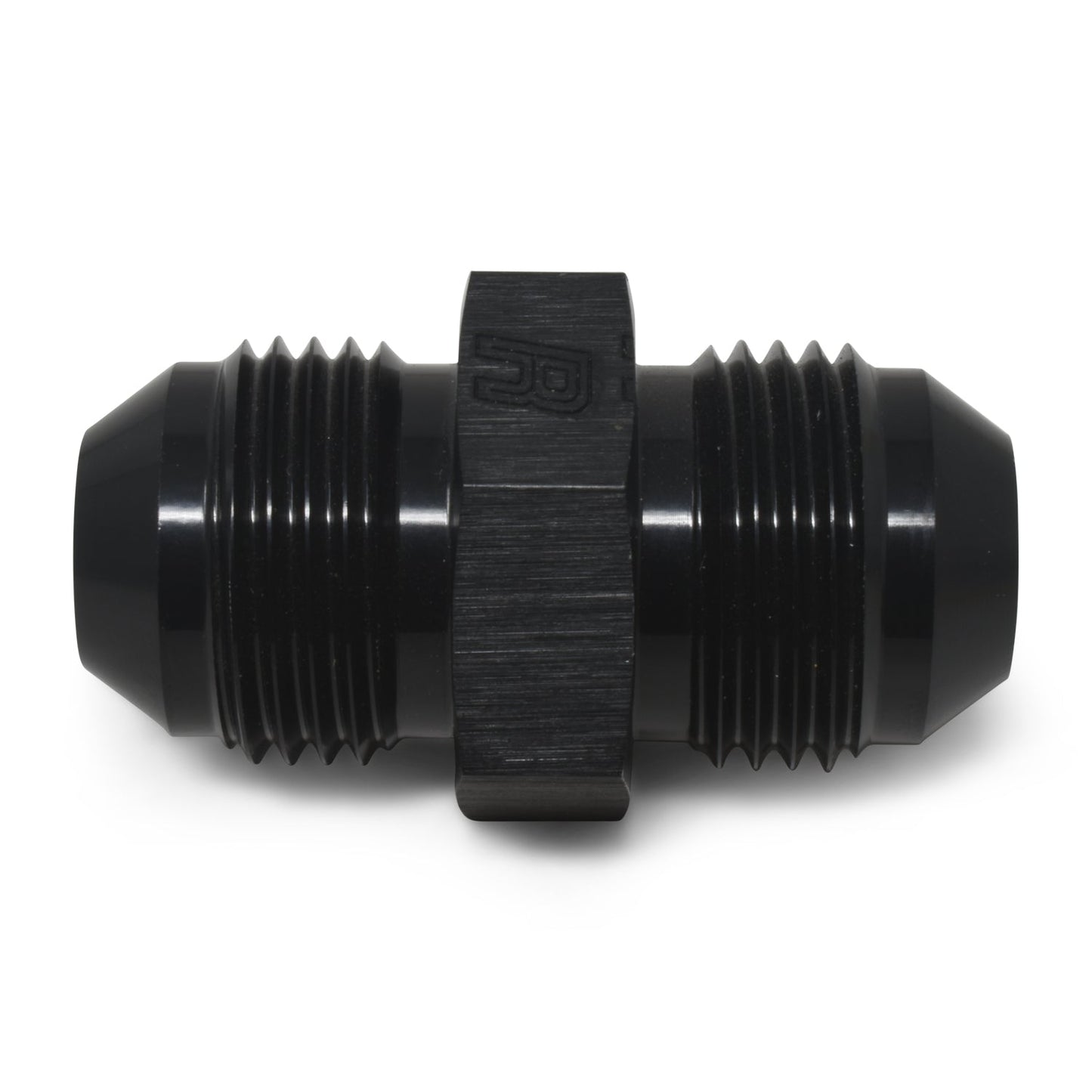 8AN Flare Union Adapter Fitting With Black Finish RUSSELL Autoparts