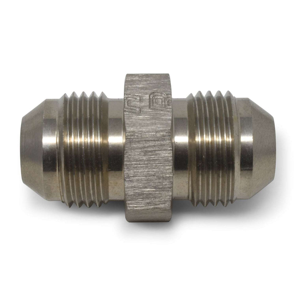 8AN Flare Union Adapter Fitting With Endura Finish