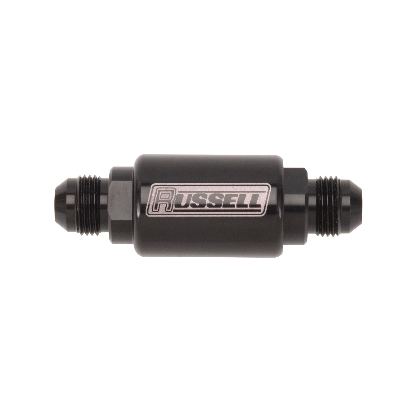 8AN Male To 8AN Male, Check Valve Black Anodized RUSSELL Autoparts