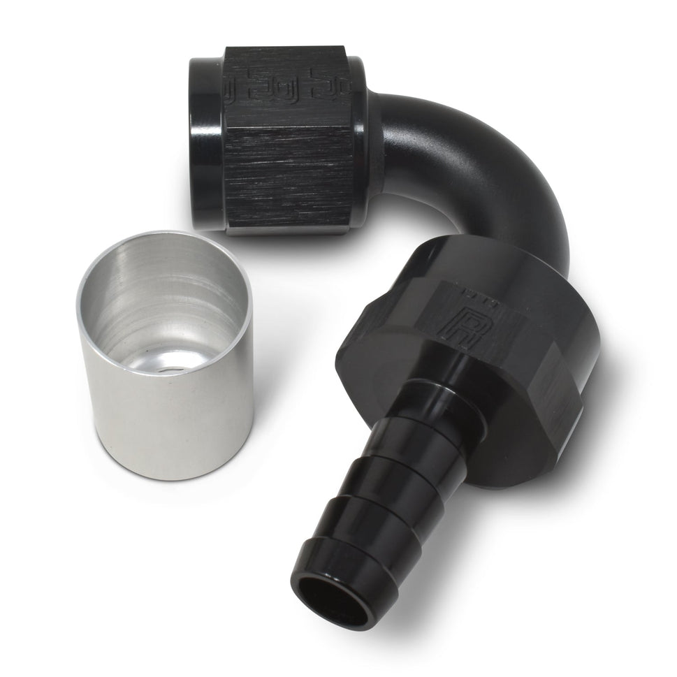 8AN ProClassic Crimp 120 Degree Hose End