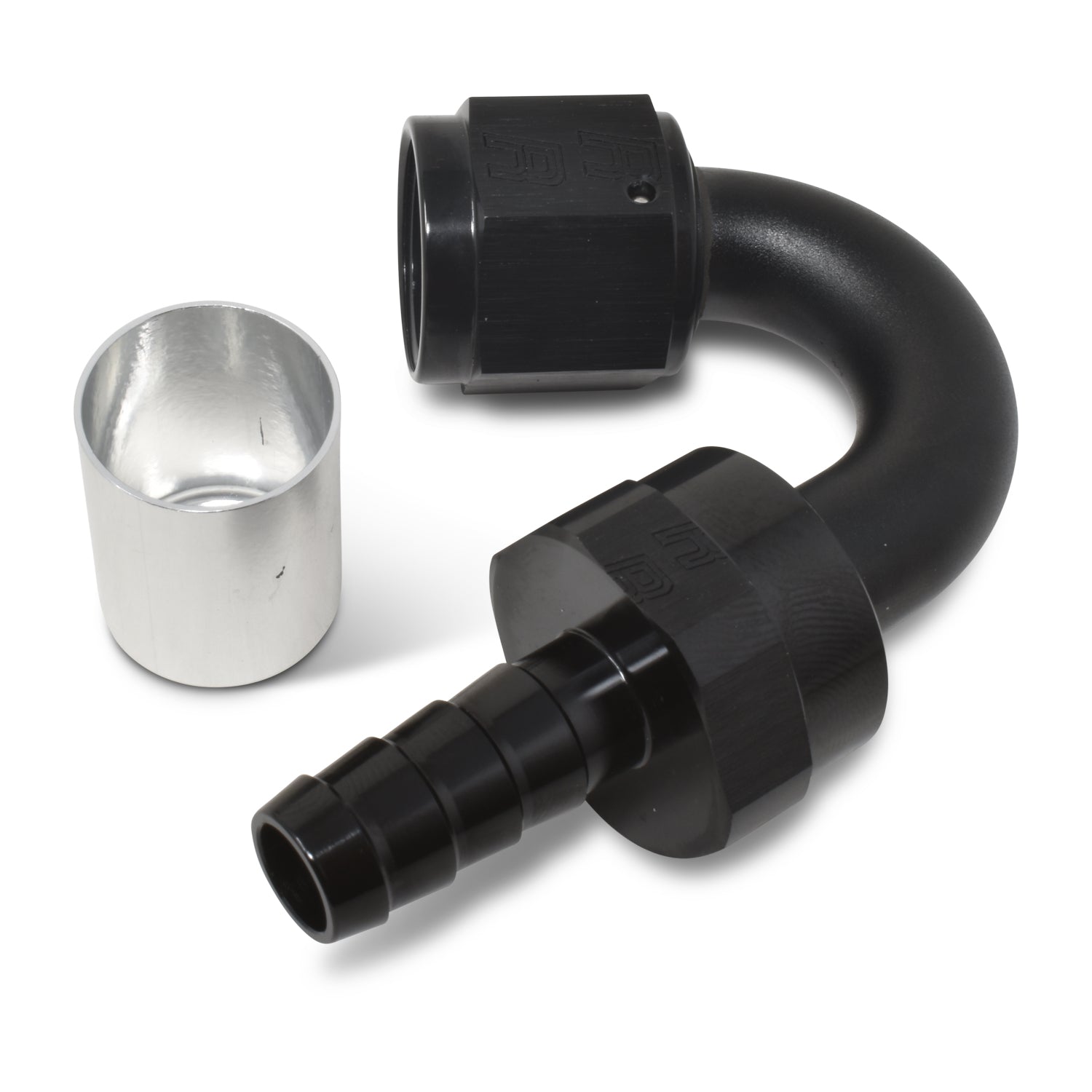 8AN ProClassic Crimp 150 Degree Hose End