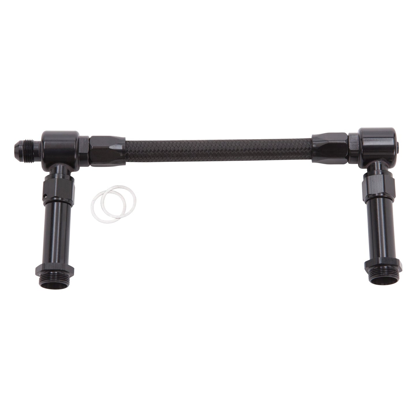 8AN ProClassic II Carb Inlet Kit, Holley 4150 Carbs With Black Finish RUSSELL Autoparts