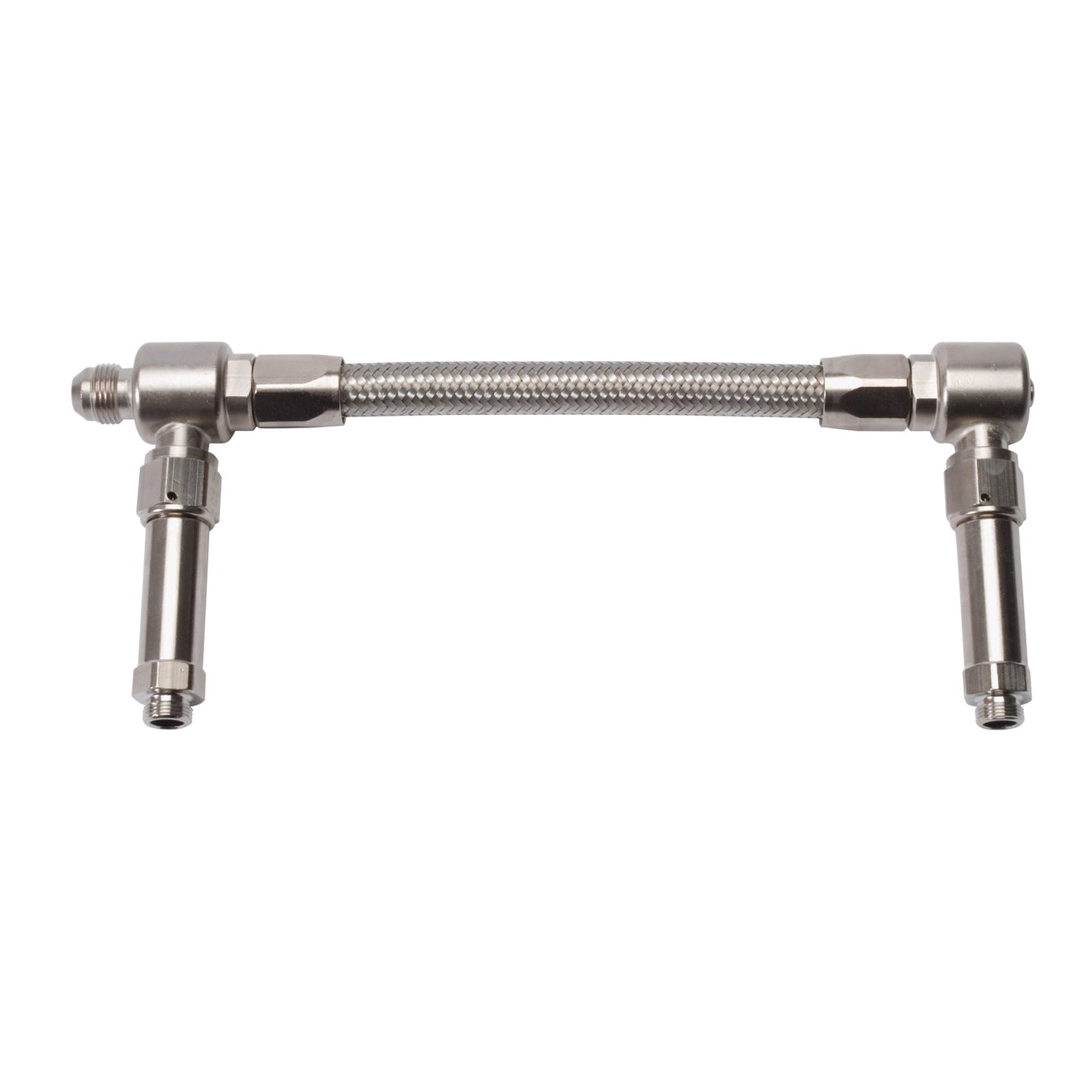 8AN ProFlex Carb Inlet Kit, Demon Carbs With Endura Finish RUSSELL Autoparts