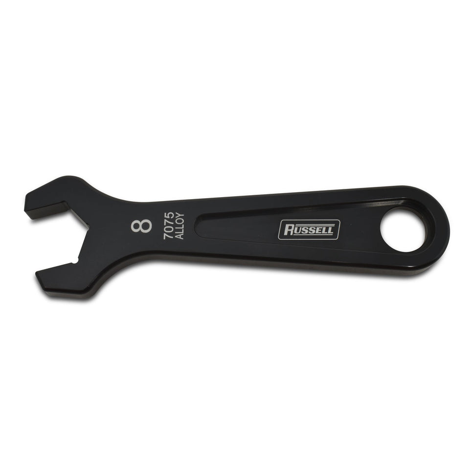 8AN Russell Single Hose End Wrench With Anodized Finish