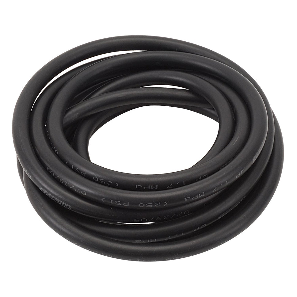8AN Russell Twist-Lok Hose Black In Pre-Packaged 15 Foot Length