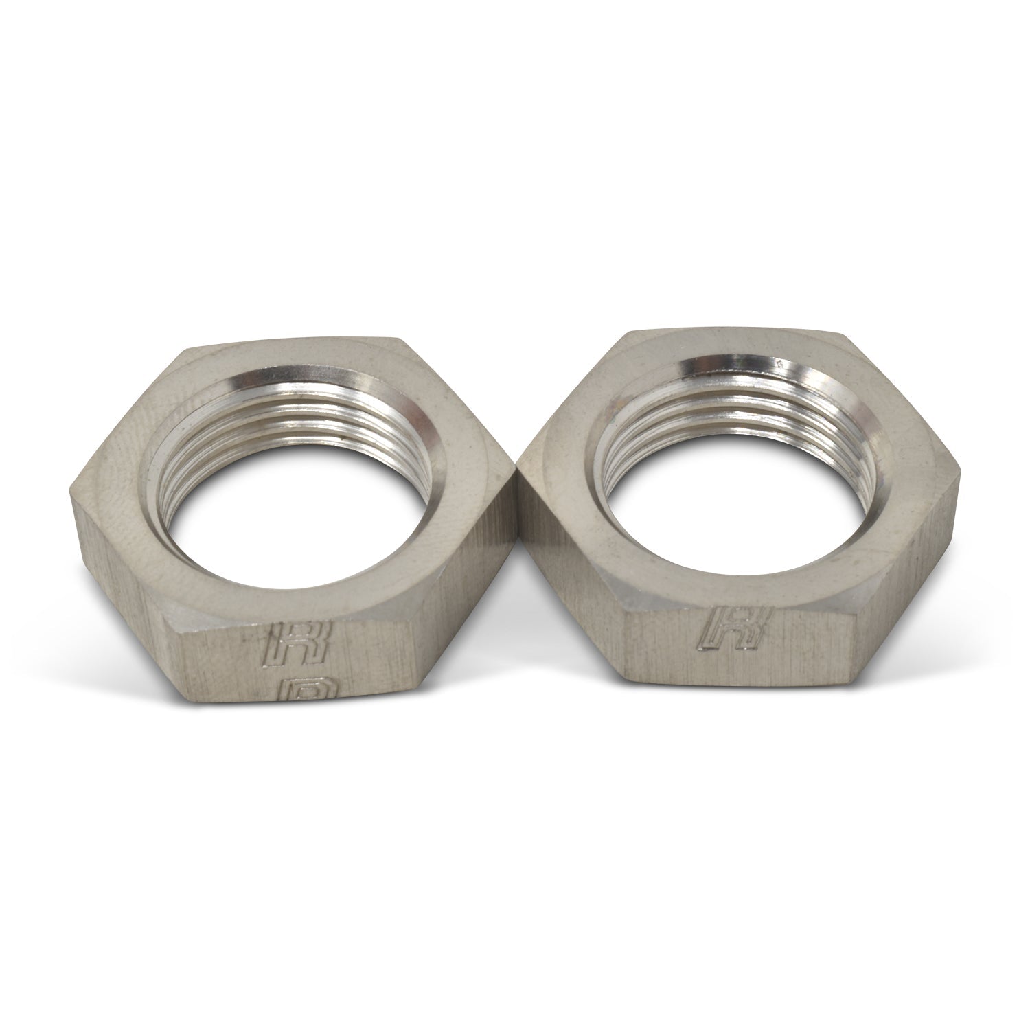 8AN To 3/4" -16 Thread Bulkhead Nut Adapter Fitting With Endura Finish