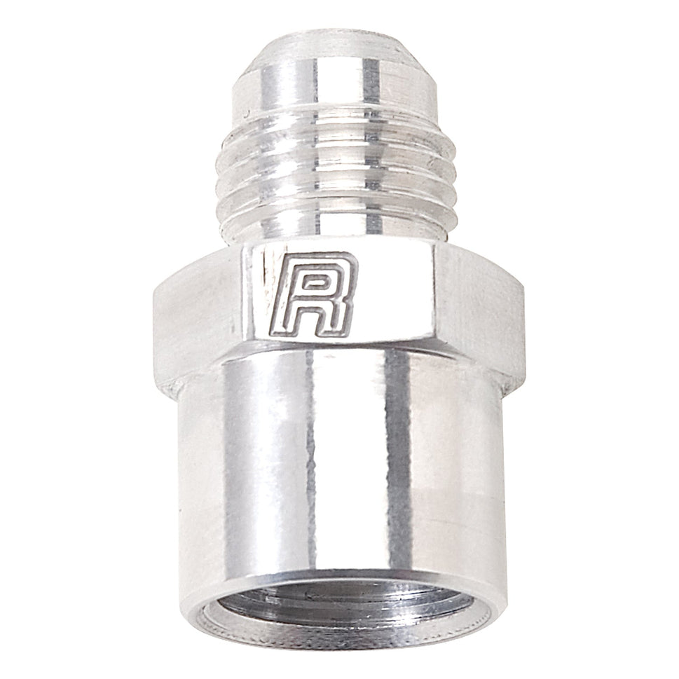 8AN To 5/8" - 18 Inverted Flare Adapter Female Fitting With Zinc Finish