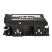 Edelbrock Manifold EFI Pro-Flo XT BB Chevy Rect Port Heads Black Powder Coated Edelbrock Intake Manifolds