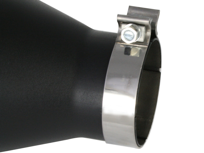 aFe MACH Force-Xp Universal Exhaust Tip 4 IN Inlet x 7 IN Outlet x 18 IN L aFe Tips