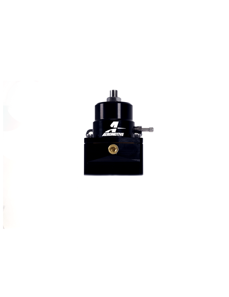 Aeromotive A1000-6 Injected Bypass Adjustable EFI Regulator (2) -6 Inlet/(1) -6 Return - Black Aeromotive Fuel Pressure Regulators