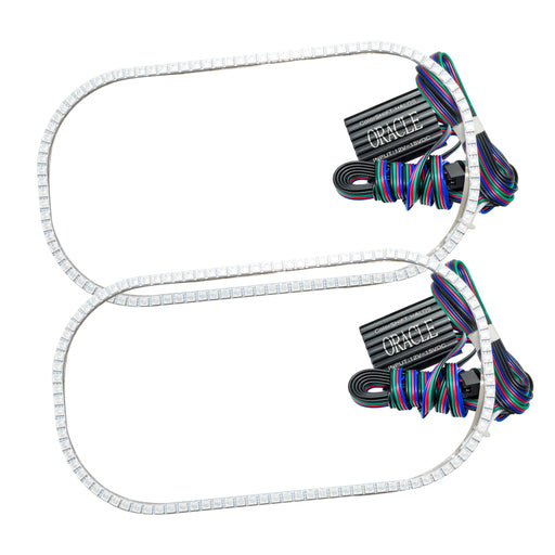 Oracle Ford F250 99-04 Halo Kit - ColorSHIFT w/o Controller ORACLE Lighting Headlights