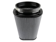 aFe MagnumFLOW Pro Dry S Air Filter (7.5x5.5in) F x (9x7in) B x (5.75x3.75in) T (Carbon) x 10in H aFe Air Filters - Universal Fit