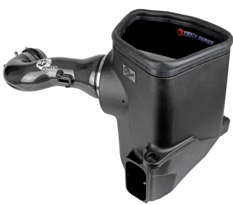 aFe 19-21 GM Trucks 5.3L/6.2L Track Series Carbon Fiber Cold Air Intake System W/ Pro Dry S Filters aFe Cold Air Intakes