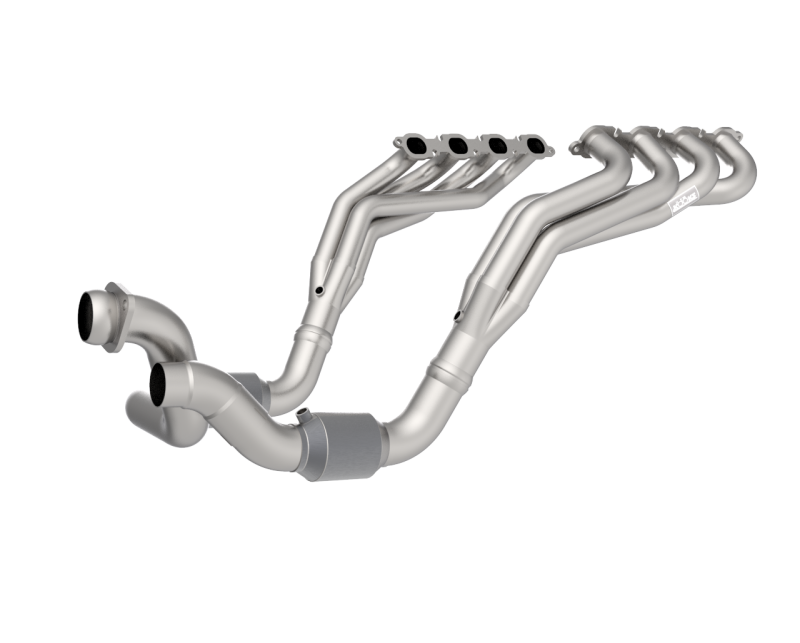 Kooks 20-22 Ford F250 7.3L V8 / Ford F350 7.3L V8 1-7/8in x 3in SS Headers w/ Green Catted Conn Kooks Headers Headers & Manifolds