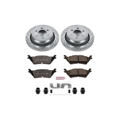 Power Stop 12-18 Ford F-150 Rear Z36 Truck & Tow Brake Kit PowerStop Brake Kits - Performance D&S