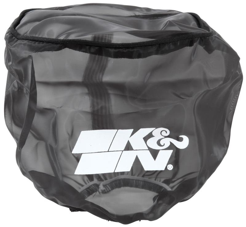 K&N 6in ID x 6inH Closed Top Black Drycharger Air Filter Wrap K&N Engineering Pre-Filters