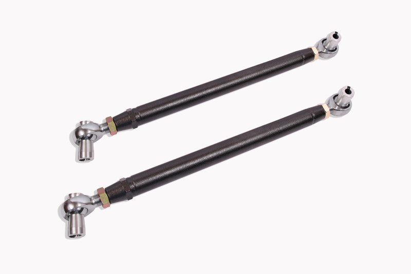 BMR 82-02 3rd Gen F-Body Double Adj. Chrome Moly Lower Control Arms w/ Rod Ends - Black Hammertone BMR Suspension Control Arms