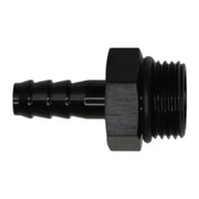 DeatschWerks 8AN ORB Male to 5/16in Male Triple Barb Fitting (Incl O-Ring) - Anodized Matte Black DeatschWerks Fittings